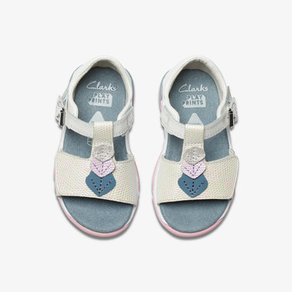 Osian Charm Toddler White | Clarks discount