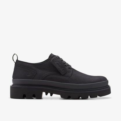 Badell Lace Black Nubuck | Clarks outlet