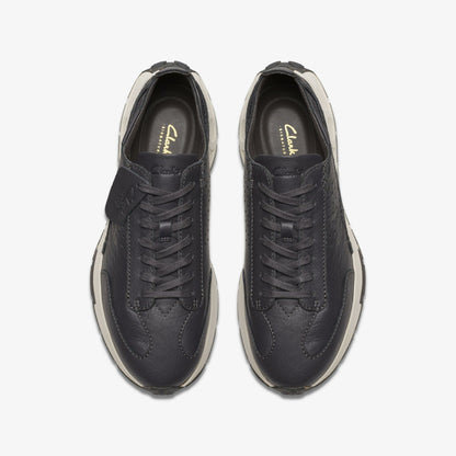 Craft Speed Dark Grey Leather | Clarks for sale