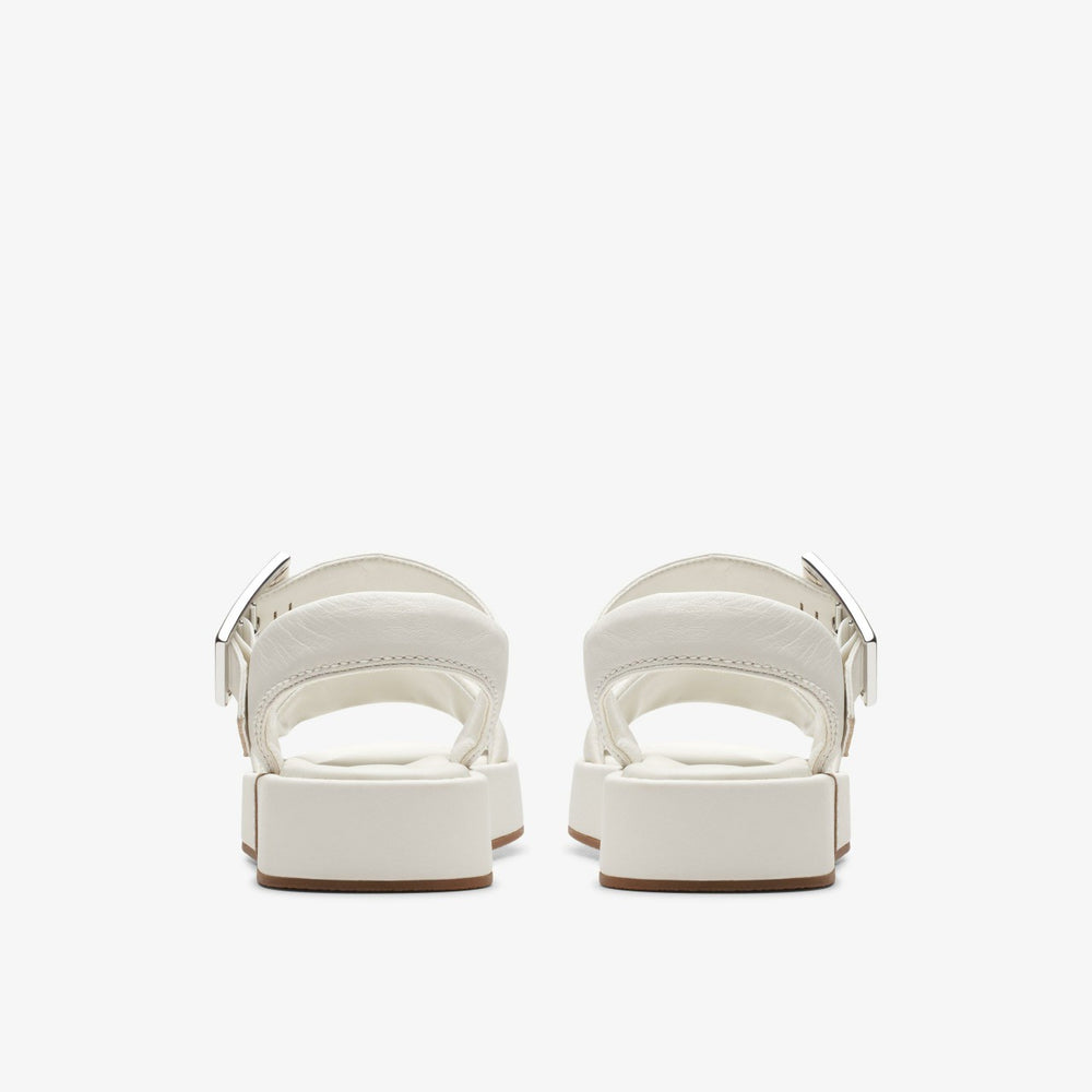 Alda Strap Off White Leather | Clarks on Sale