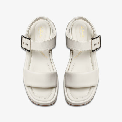 Alda Strap Off White Leather | Clarks on Sale