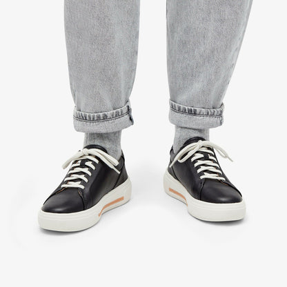 Hollyhock Walk Black Leather | Clarks online