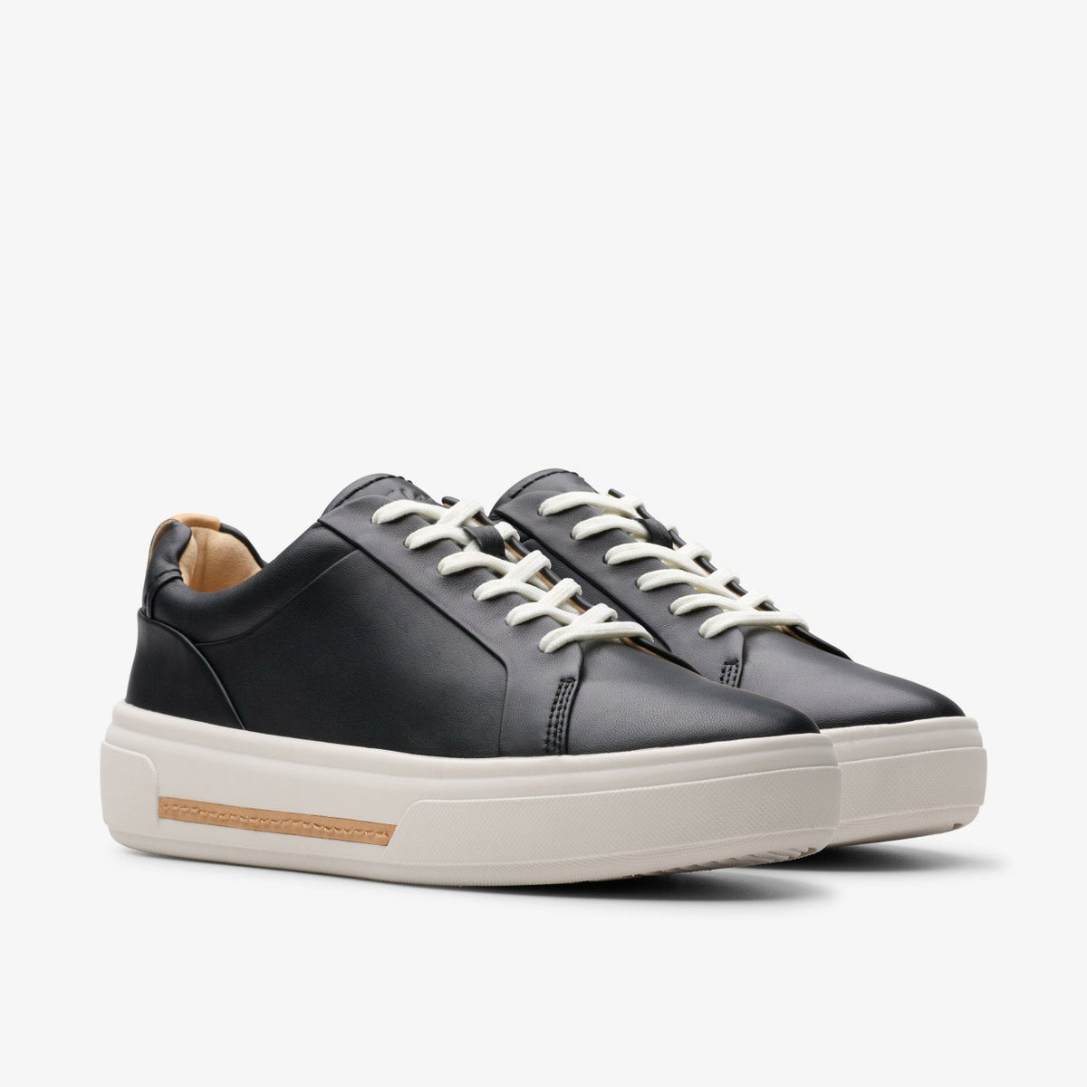 Hollyhock Walk Black Leather | Clarks online