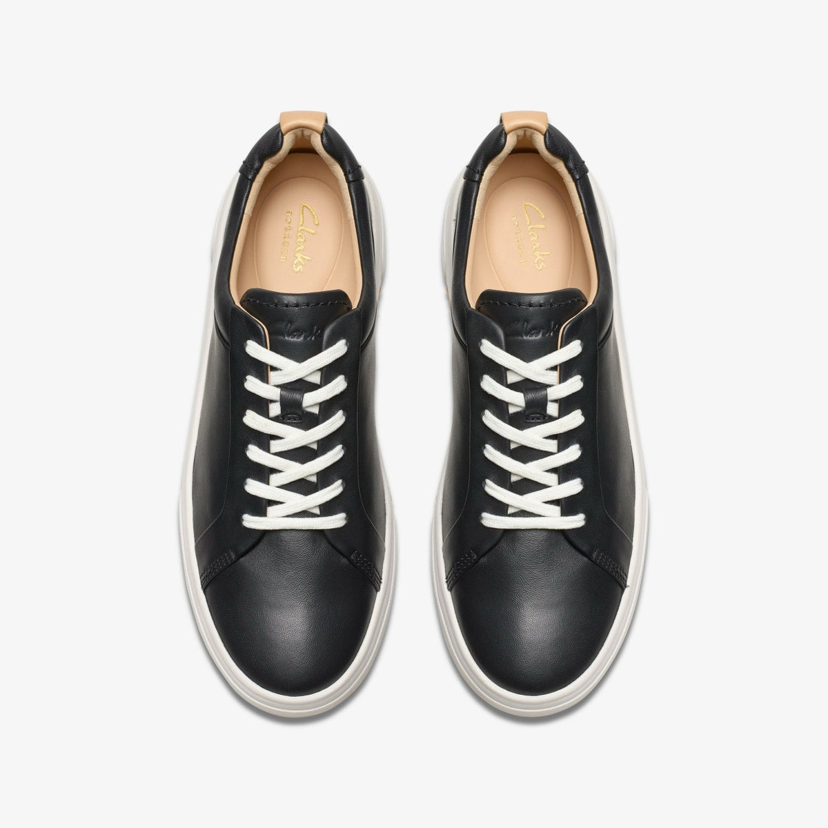 Hollyhock Walk Black Leather | Clarks online