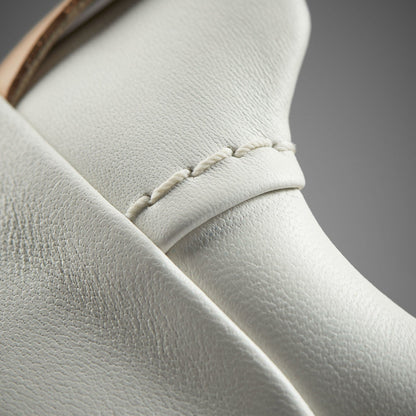 Hollyhock Walk Off White Leather | Clarks on Sale