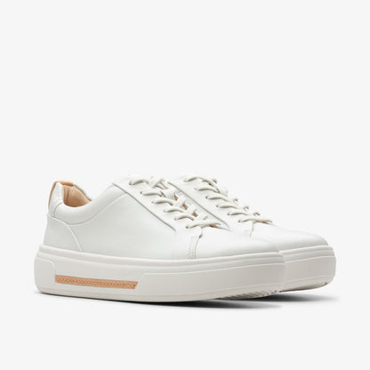 Hollyhock Walk Off White Leather | Clarks on Sale