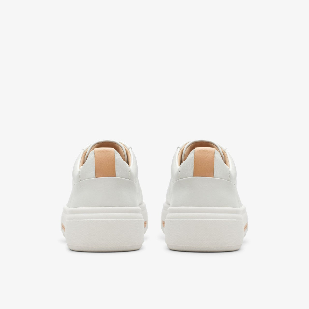 Hollyhock Walk Off White Leather | Clarks on Sale