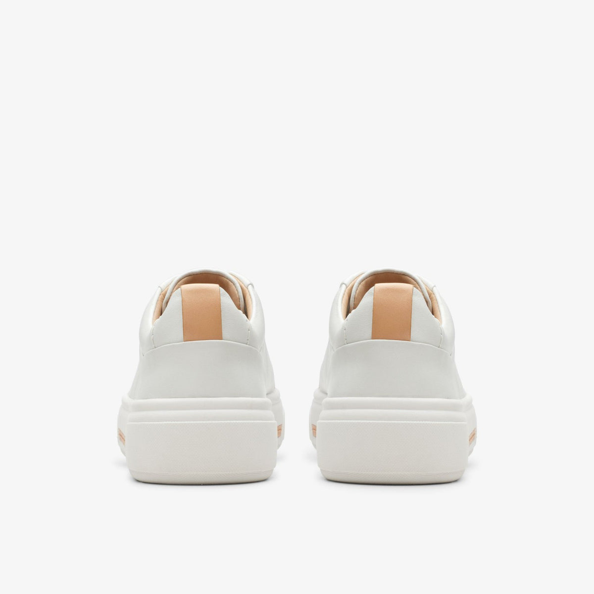 Hollyhock Walk Off White Leather | Clarks on Sale