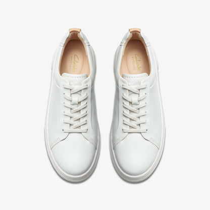 Hollyhock Walk Off White Leather | Clarks on Sale