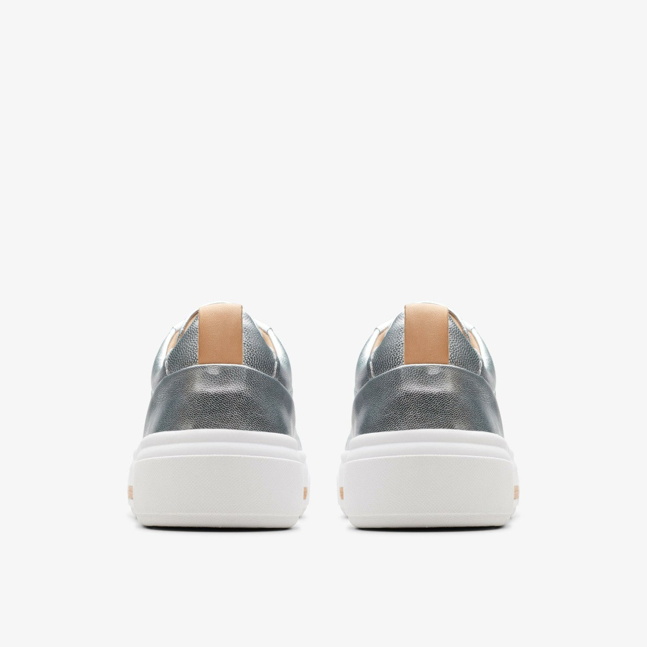 Hollyhock Walk Silver Leather | Clarks for sale