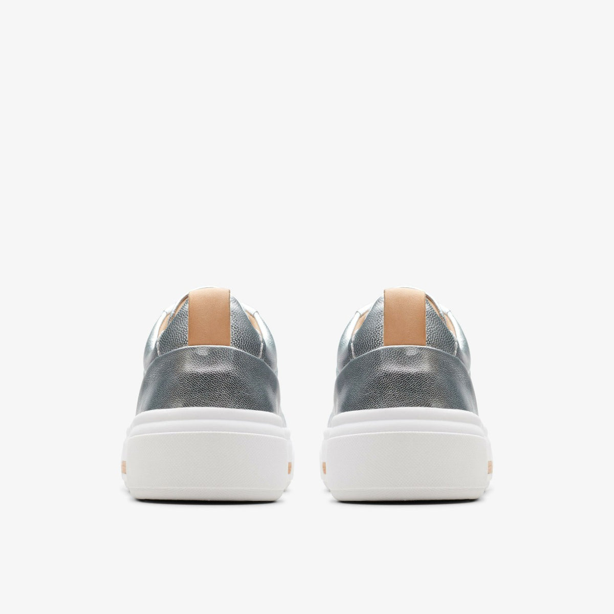 Hollyhock Walk Silver Leather | Clarks for sale