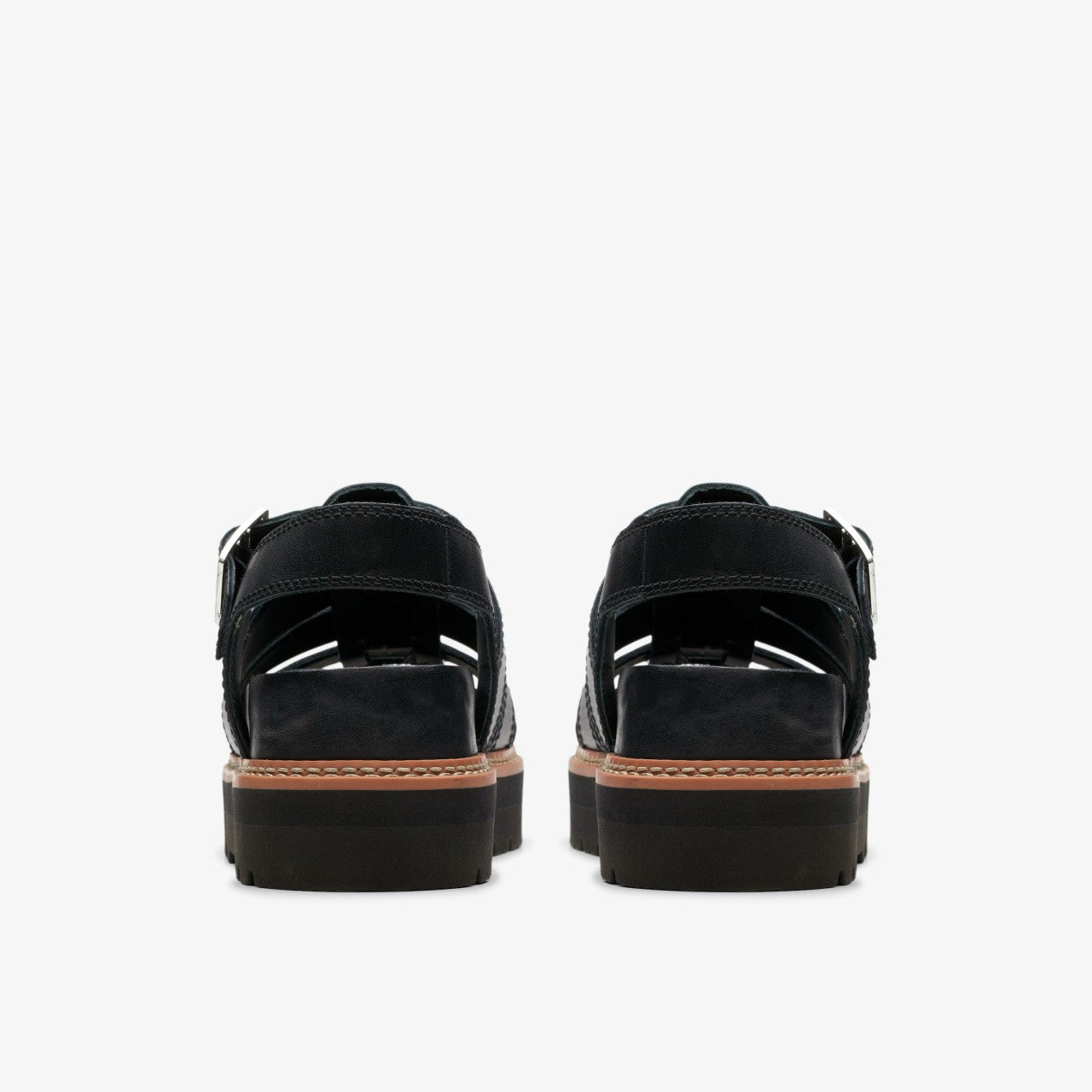 Orianna Twist Black Leather | Clarks for sale