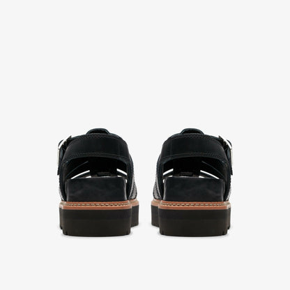 Orianna Twist Black Leather | Clarks for sale