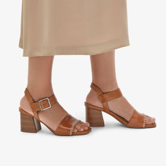 Siara 65 Buckle Tan Leather | Clarks discount