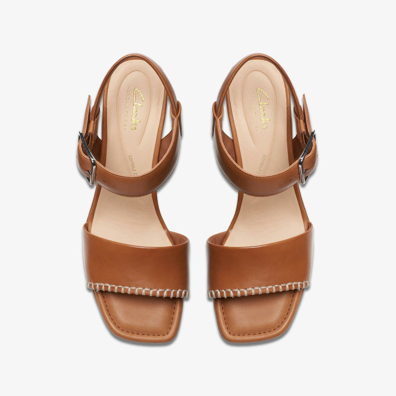 Siara 65 Buckle Tan Leather | Clarks discount