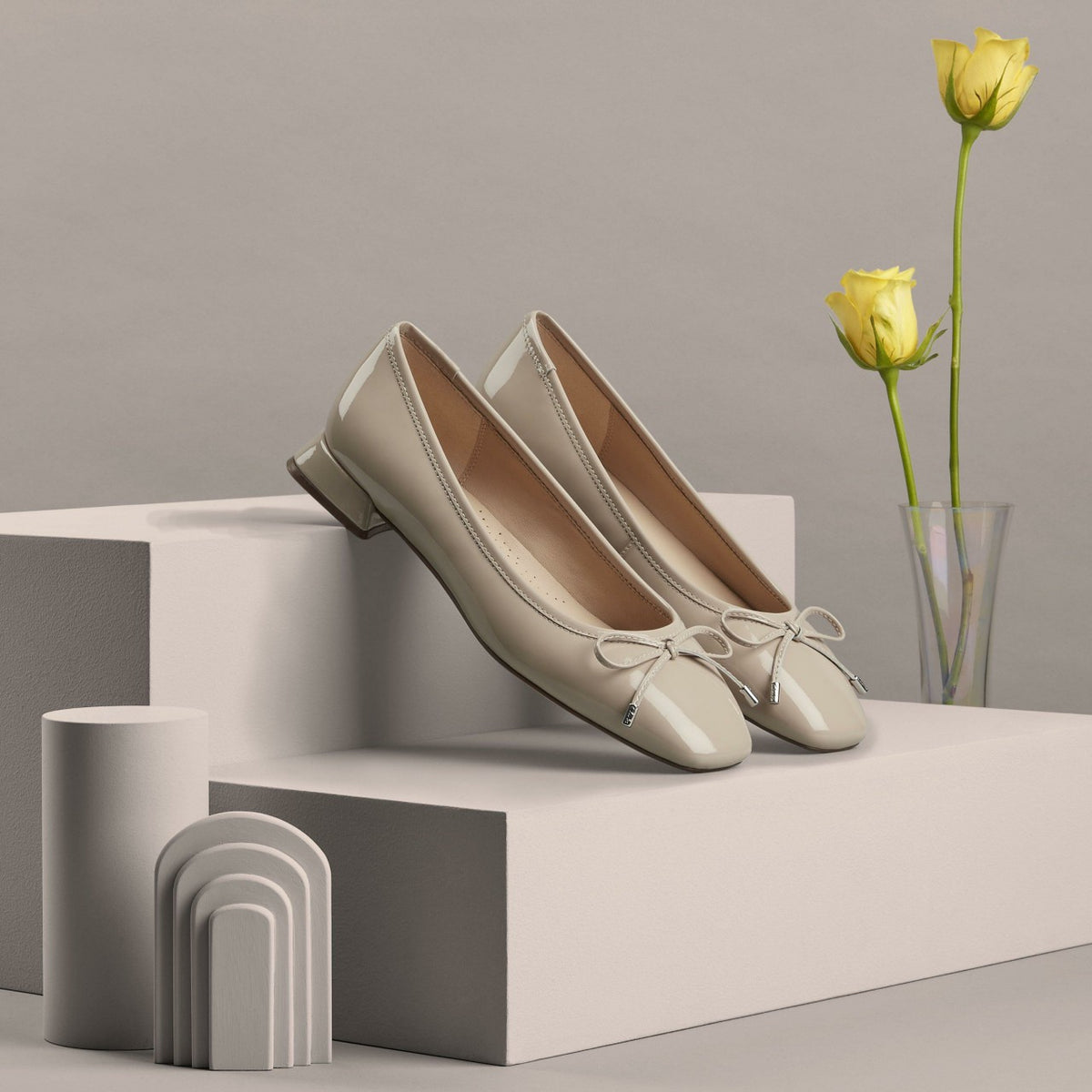 Ubree 15 Step Sand Patent | Clarks on Sale
