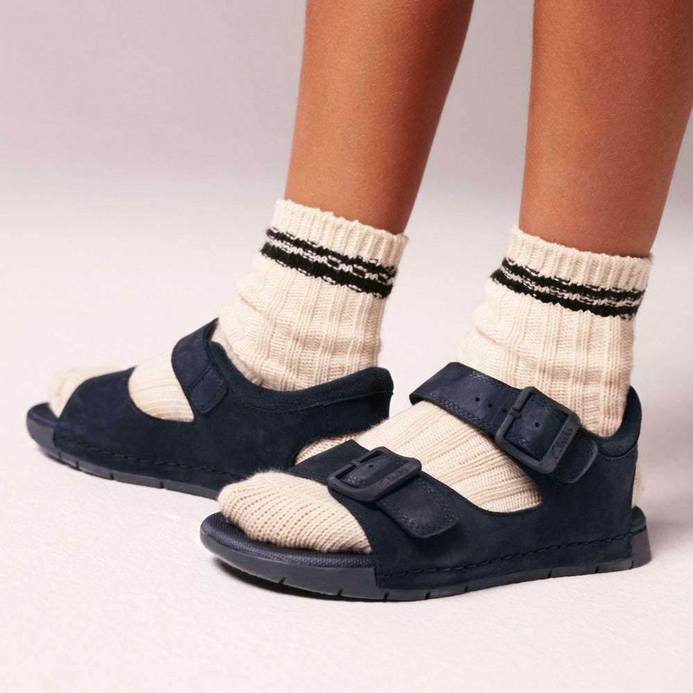 Baha Beach Kid Navy | Clarks on Sale