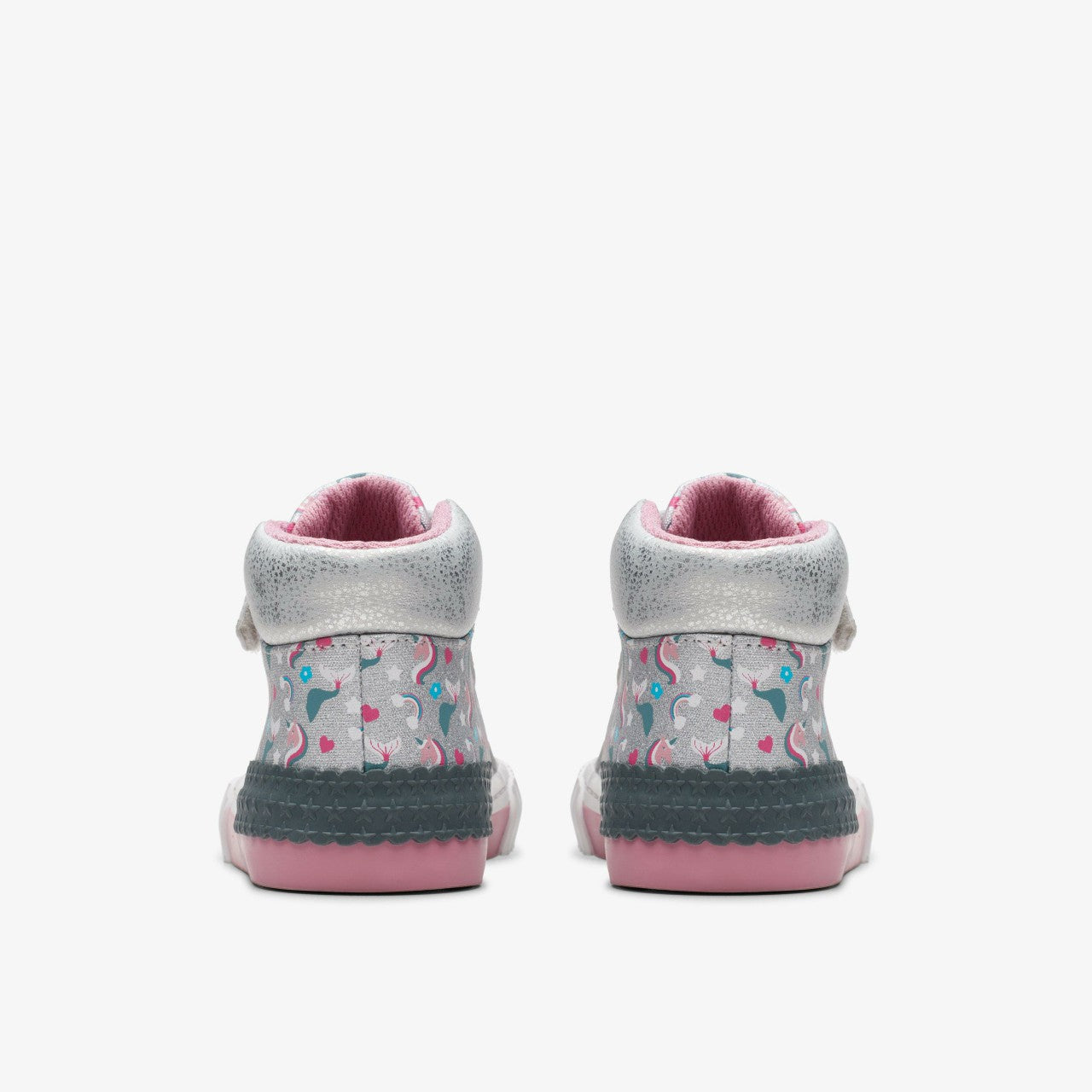 Foxing Halo Hi Toddler Silver | Clarks Sale