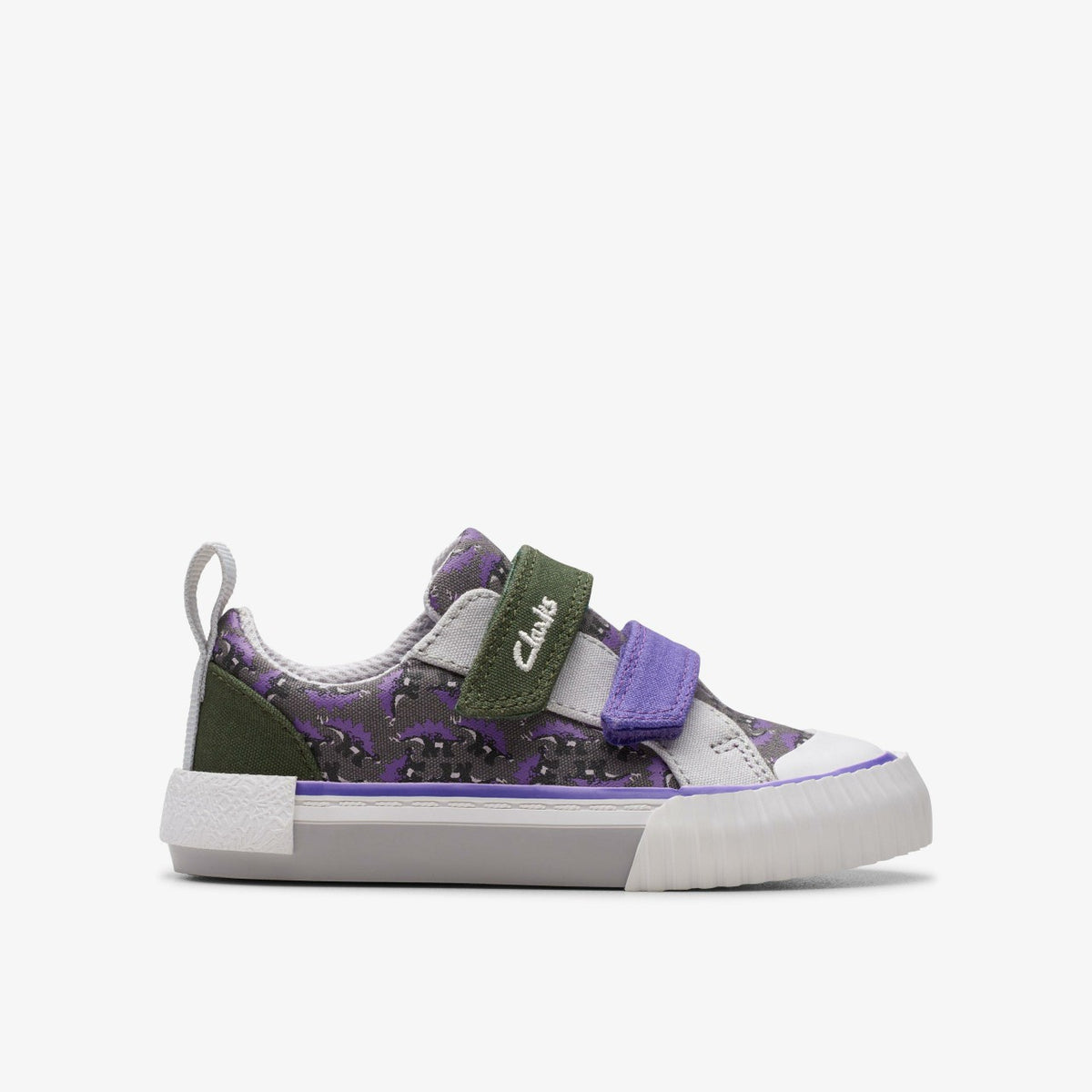 Foxing Steggy Toddler Grey Combination | Clarks Sale