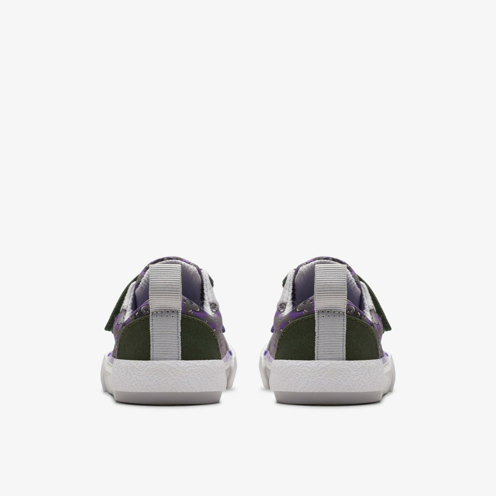 Foxing Steggy Toddler Grey Combination | Clarks Sale