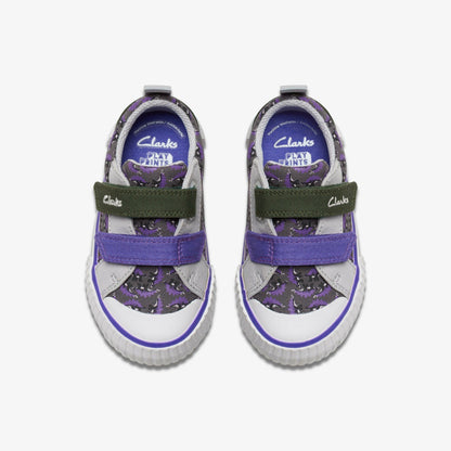 Foxing Steggy Toddler Grey Combination | Clarks Sale