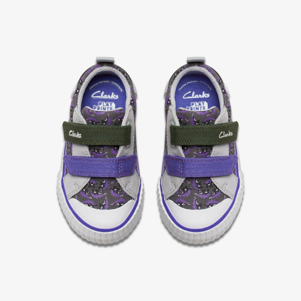 Foxing Steggy Toddler Grey Combination | Clarks Sale