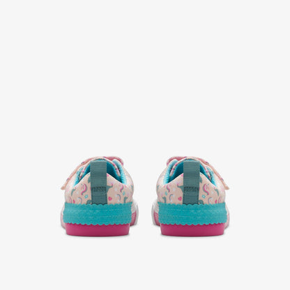 Foxing Myth Kid Pink Multicolour | Clarks outlet