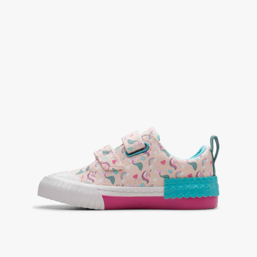 Foxing Myth Toddler Pink Multicolour | Clarks online