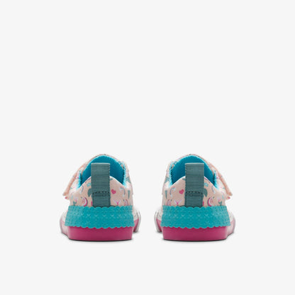 Foxing Myth Toddler Pink Multicolour | Clarks online