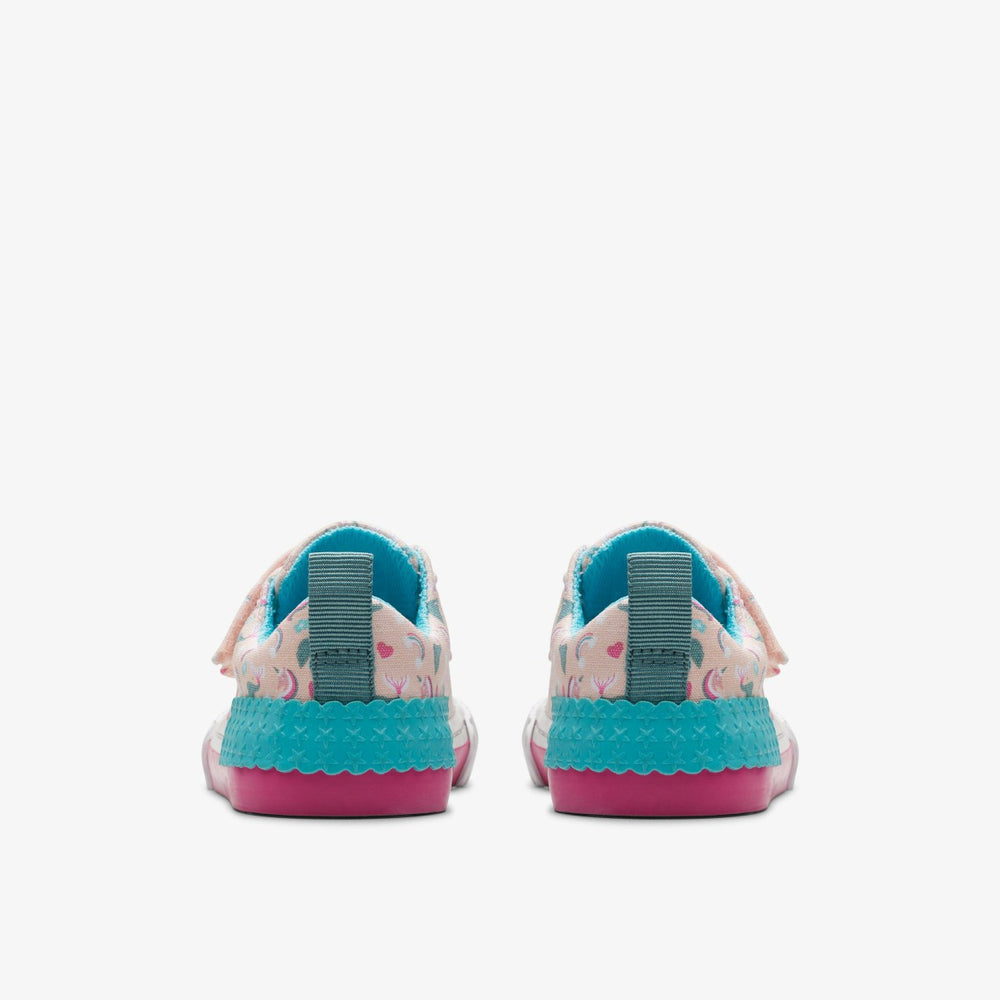 Foxing Myth Toddler Pink Multicolour | Clarks online