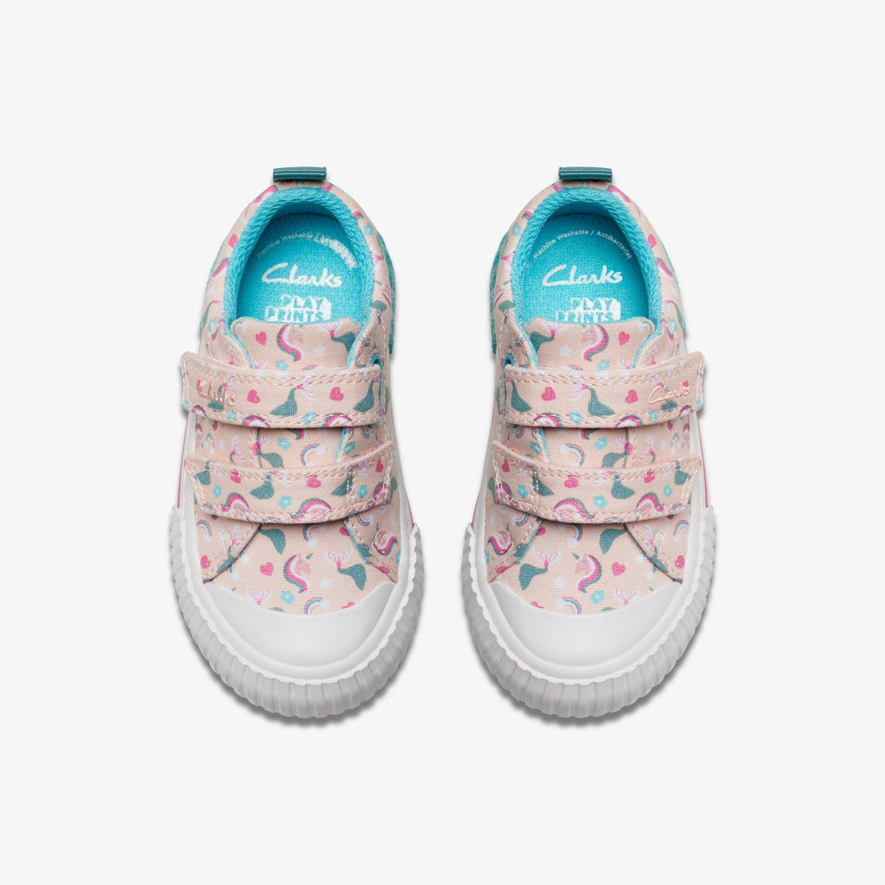 Foxing Myth Toddler Pink Multicolour | Clarks online
