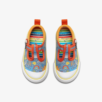Foxing Fish Toddler Grey Print | Clarks on Sale
