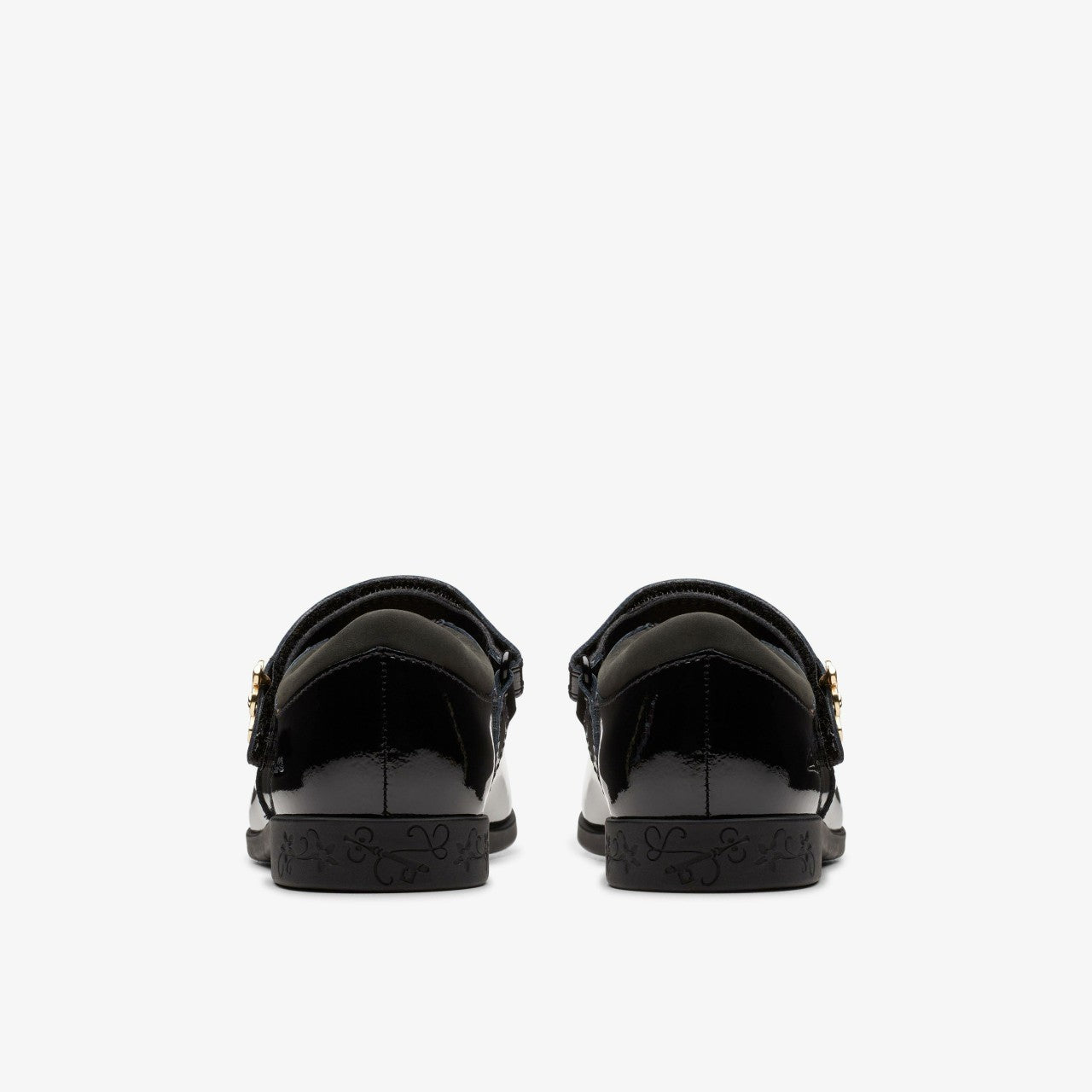Lock Magic Kid Black Patent | Clarks for sale