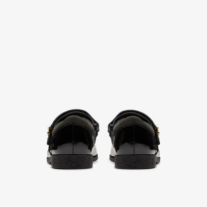 Lock Magic Kid Black Patent | Clarks for sale