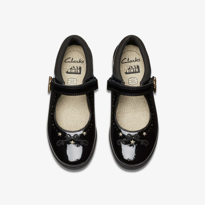 Lock Magic Kid Black Patent | Clarks for sale