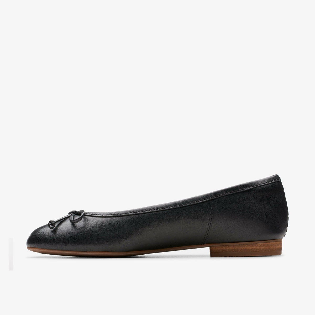 Fawna Lily Black Leather | Clarks for sale