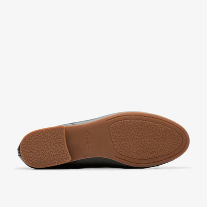 Fawna Lily Black Leather | Clarks for sale