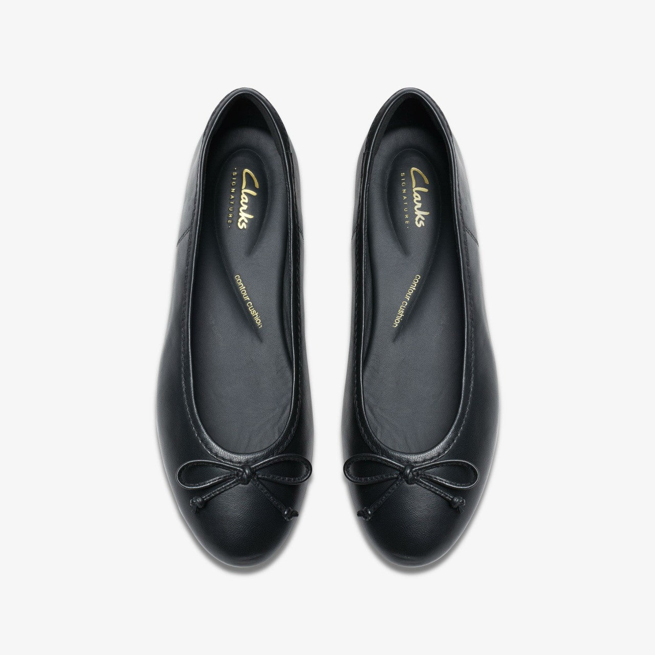 Fawna Lily Black Leather | Clarks for sale