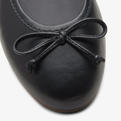 Fawna Lily Black Leather | Clarks for sale