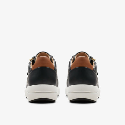 Tivoli Zip Black Leather | Clarks online