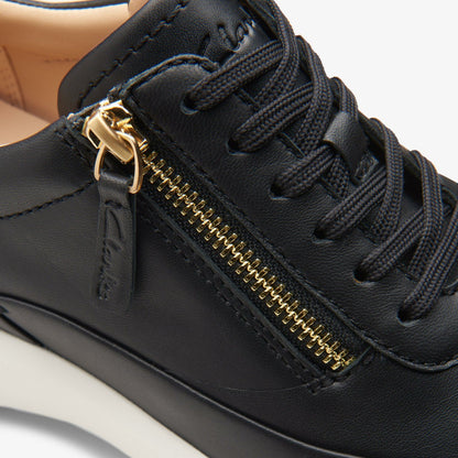 Tivoli Zip Black Leather | Clarks online