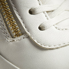 Tivoli Zip Off White Leather | Clarks discount