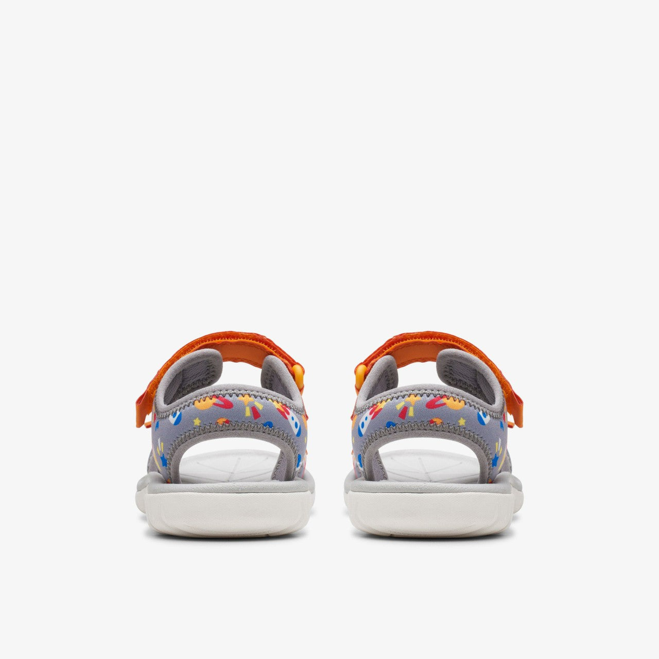 Surfing Tide Kid Grey/Orange | Clarks Sale
