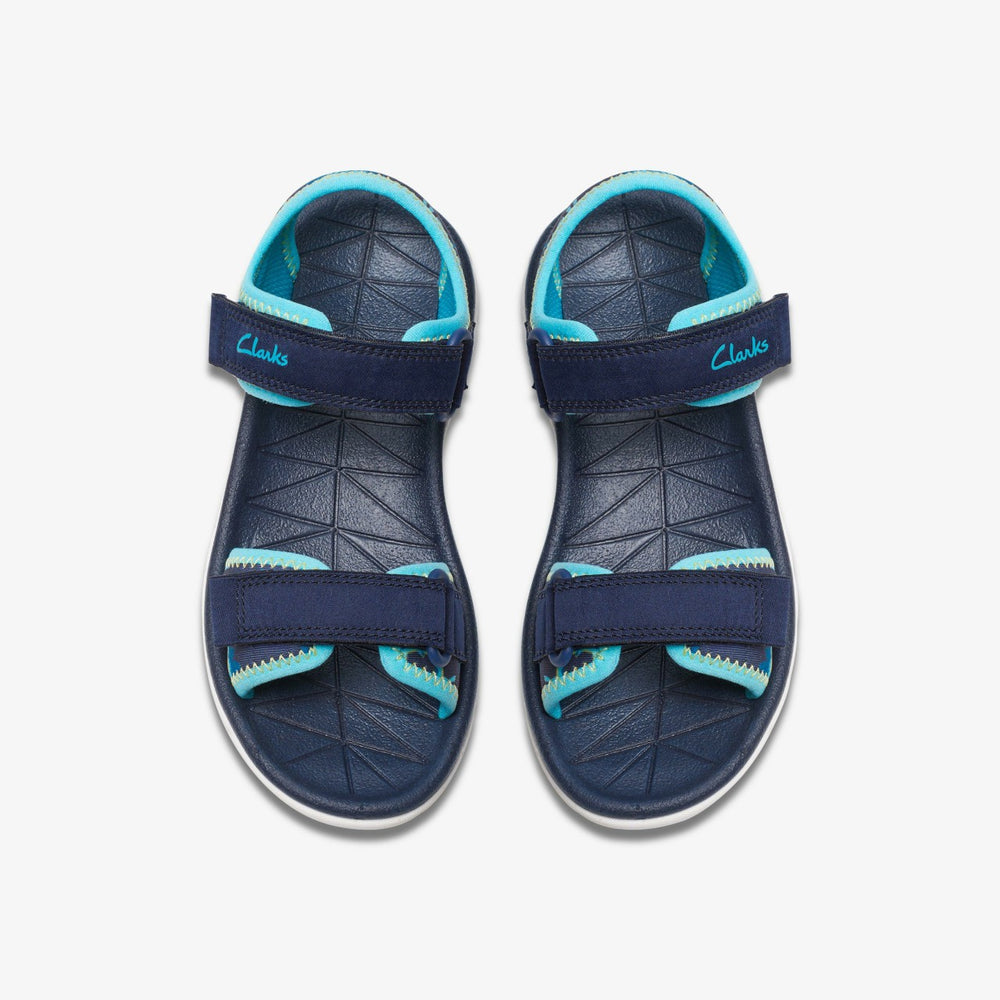 Surfing Tide Kid Navy | Clarks on Sale