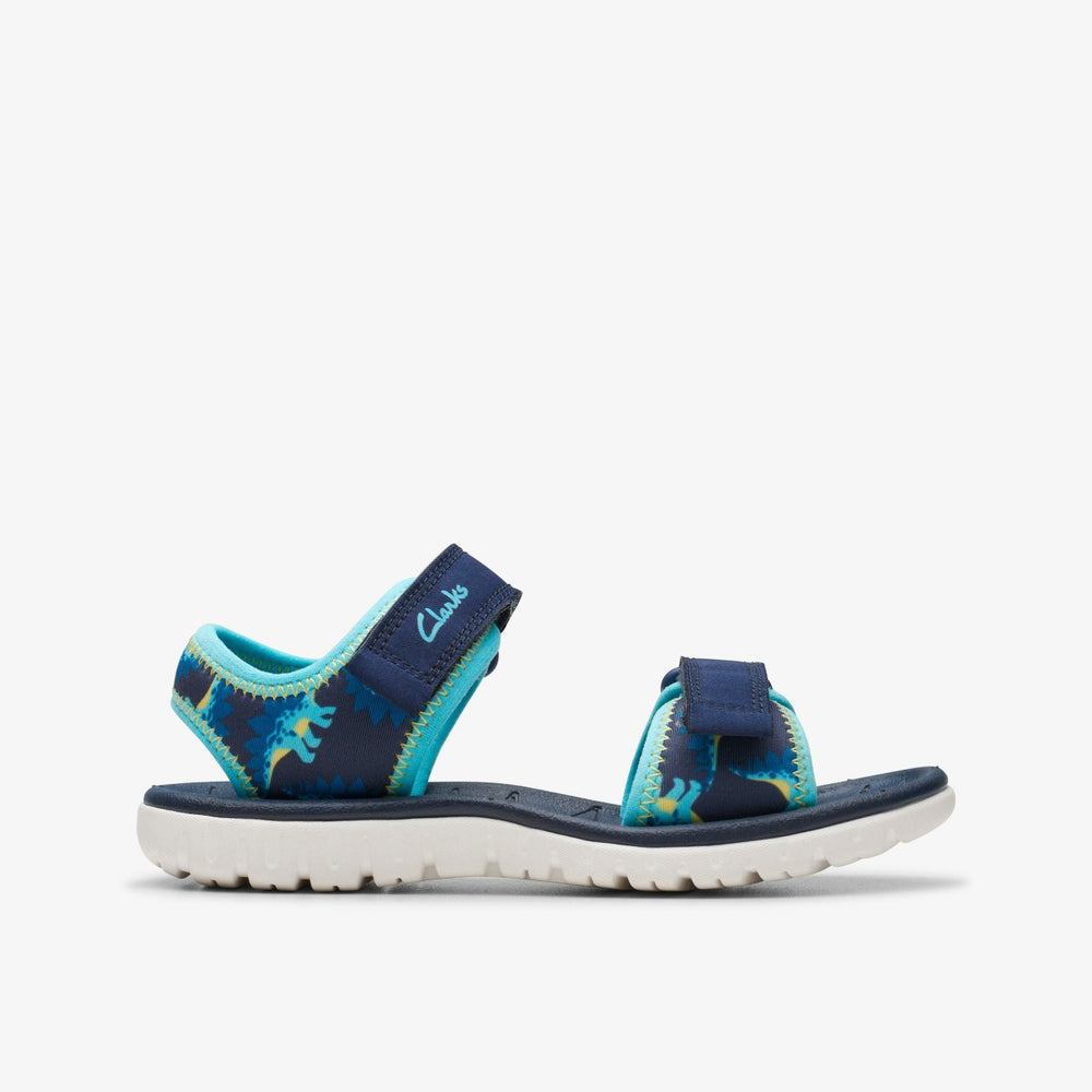 Surfing Tide Kid Navy | Clarks on Sale