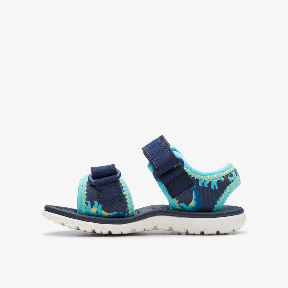 Surfing Tide Toddler Navy | Clarks Sale
