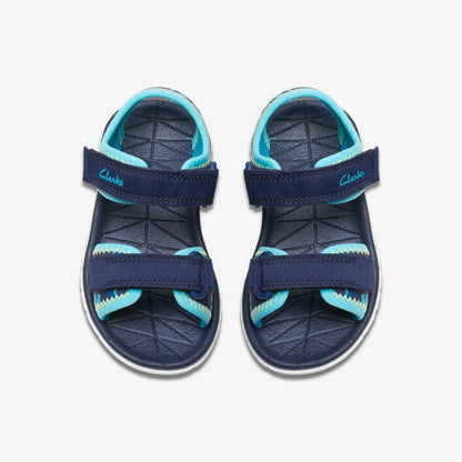 Surfing Tide Toddler Navy | Clarks Sale