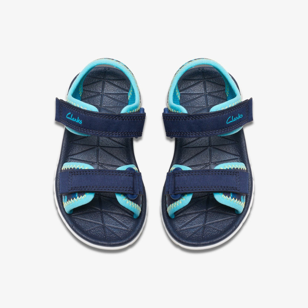 Surfing Tide Toddler Navy | Clarks Sale