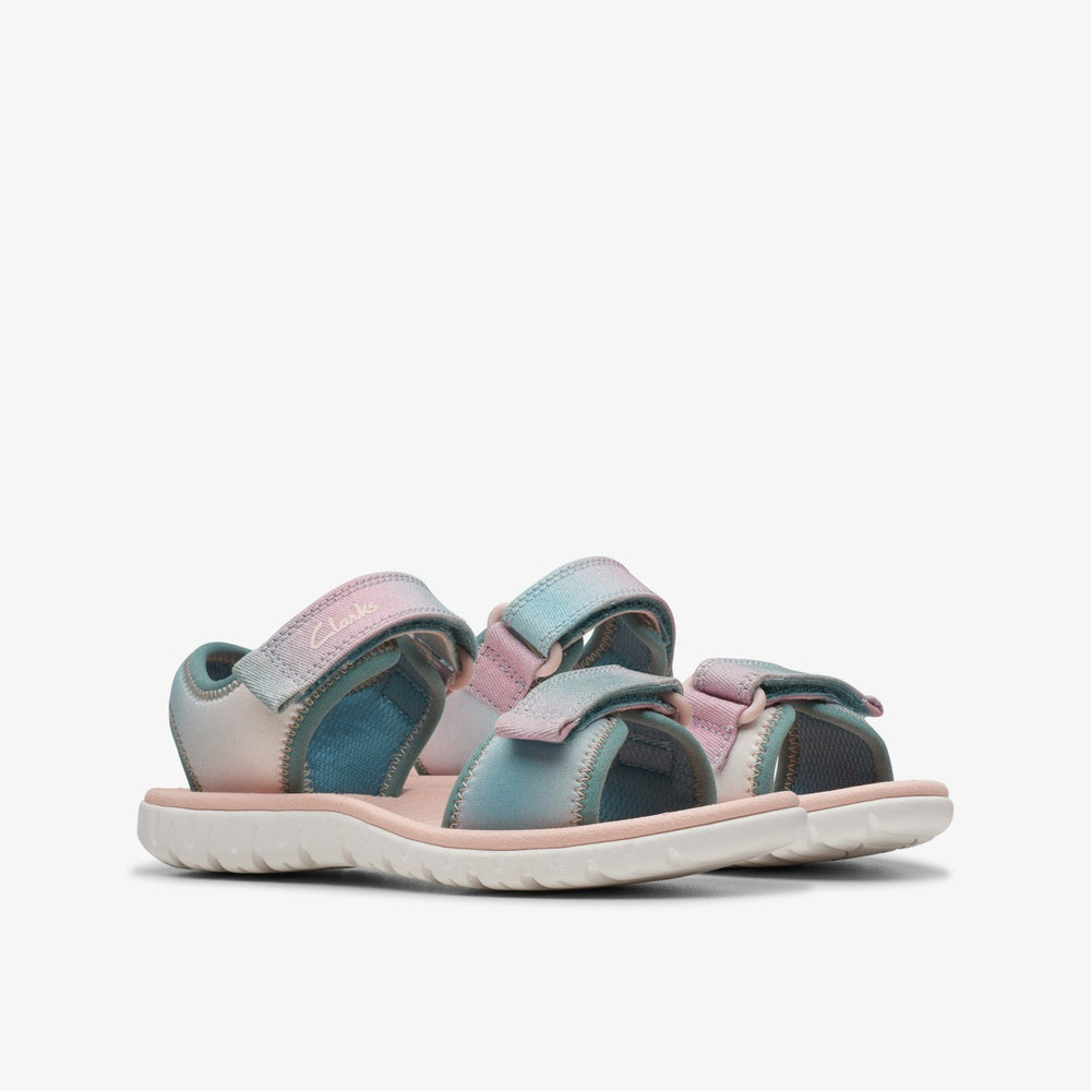 Surfing Tide Kid Pastel | Clarks online
