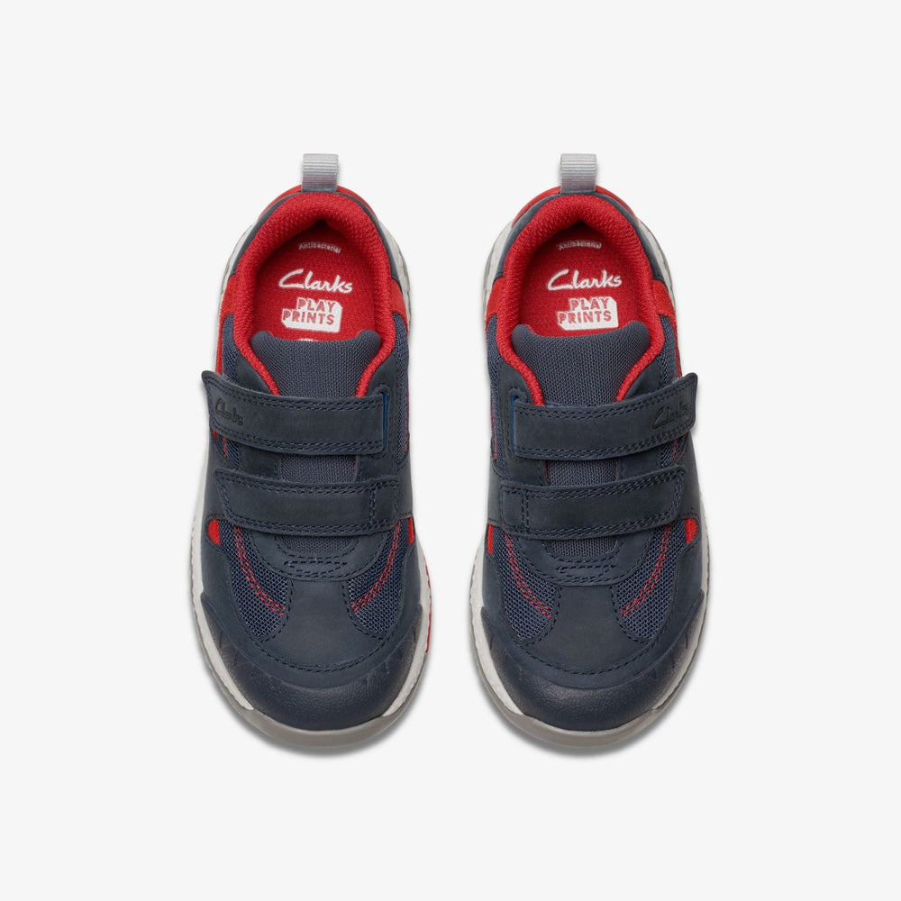 Steggy Tail Kid Navy | Clarks for sale